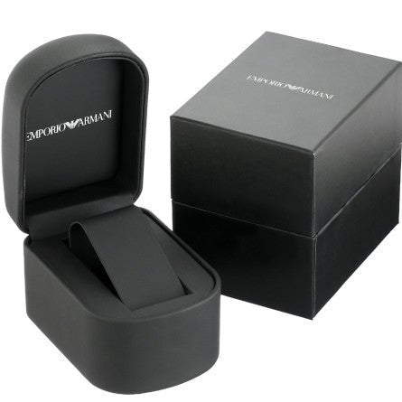 Emporio Armani Classic Quartz Black Dial Black Leather Strap Watch For Women - AR1600 Buy Now By Emporio Armani