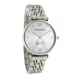 Emporio Armani Classic Silver Dial Silver Steel Strap Watch For Men - AR1819 Buy Now By Emporio Armani