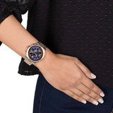Michael Kors Brinkley Blue Dial Two Tone Steel Strap Watch for Women - MK6205 Buy Now By Michael Kors