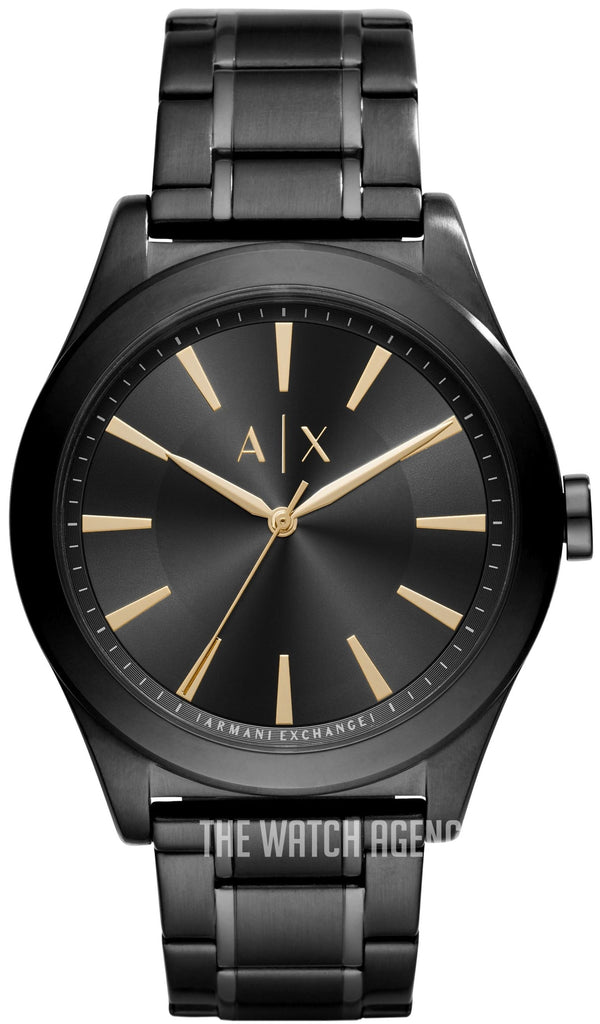 Armani Exchange Nico Analog Black Dial Black Steel Strap Watch For Men - AX7102 Buy Now By Armani Exchange