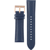 Armani Exchange Banks Chronograph Blue Dial Blue Leather Strap Watch For Men - AX1723 Buy Now By Armani Exchange