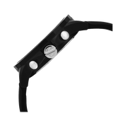 Armani Exchange Outerbanks Chronograph Black Dial Black Silicone Strap Watch For Men - AX1326 Buy Now By Armani Exchange