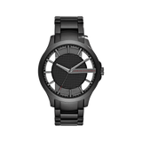 Armani Exchange Hampton Chronograph Black Dial Black Steel Strap Watch For Men - AX2189 Buy Now By Armani Exchange