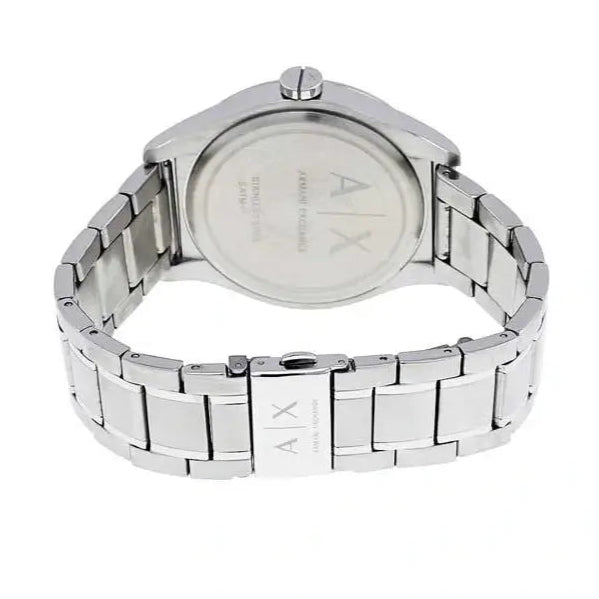 Armani Exchange Nico Analog Black Dial Silver Steel Strap Watch For Men - AX2320 Buy Now By Armani Exchange