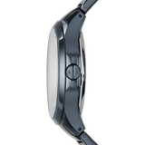 Armani Exchange Hampton Skeleton Grey Dial Blue Steel Strap Watch For Men - AX2401 Buy Now By Armani Exchange