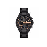 Armani Exchange Chronograph Black Dial Black Steel Strap Watch For Men - AX2429 Buy Now By Armani Exchange