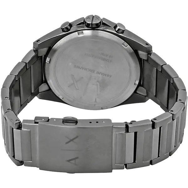 Armani Exchange Drexler Chronograph Grey Dial Grey Steel Strap Watch For Men - AX2603 Buy Now By Armani Exchange