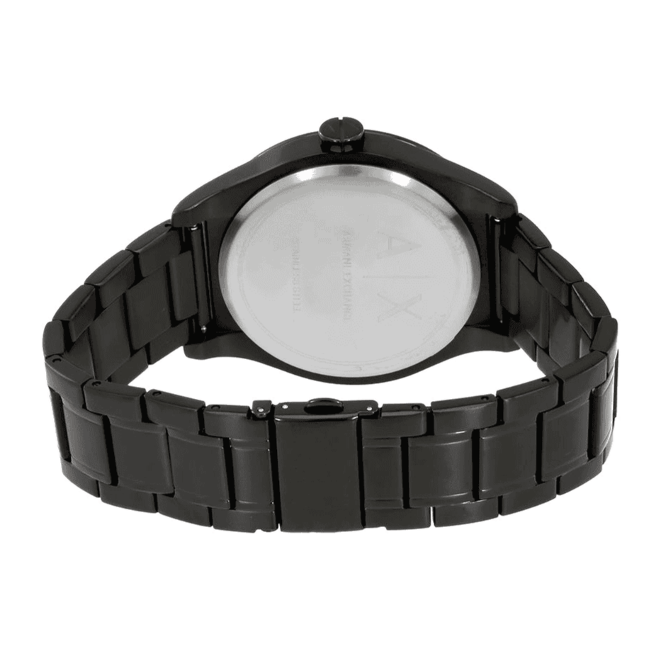 Armani Exchange Nico Analog Black Dial Black Steel Strap Watch For Men - AX7102 Buy Now By Armani Exchange
