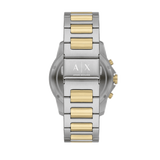 Armani Exchange Nico Analog Black Dial Two Tone Steel Strap Watch For Men - AX2336 Buy Now By Armani Exchange