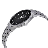 Armani Exchange Cayde Analog Black Dial Silver Steel Strap Watch For Men - AX2700 Buy Now By Armani Exchange