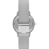 Armani Exchange Lola Analog Silver Dial Silver Mesh Strap Watch For Women - AX5535 Buy Now By Armani Exchange