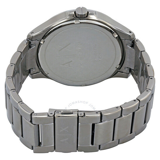 Armani Exchange Hampton Chronograph Grey Dial Grey Steel Strap Watch For Men - AX2194 Buy Now By Armani Exchange
