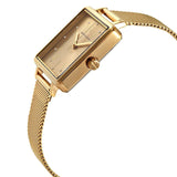 Armani Exchange Lola Quartz Gold Dial Gold Mesh Strap Watch For Women - AX5801 Buy Now By Armani Exchange