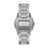 Armani Exchange Outerbanks Chronograph Silver Dial Silver Steel Strap Watch For Men - AX7141 Buy Now By Armani Exchange