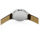 Armani Exchange Hampton Chronograph Blue Dial Brown Leather Strap Watch For Men - AX2133 Buy Now By Armani Exchange