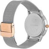 Armani Exchange Lola Analog White Dial Silver Mesh Strap Watch For Women - AX5537 Buy Now By Armani Exchange