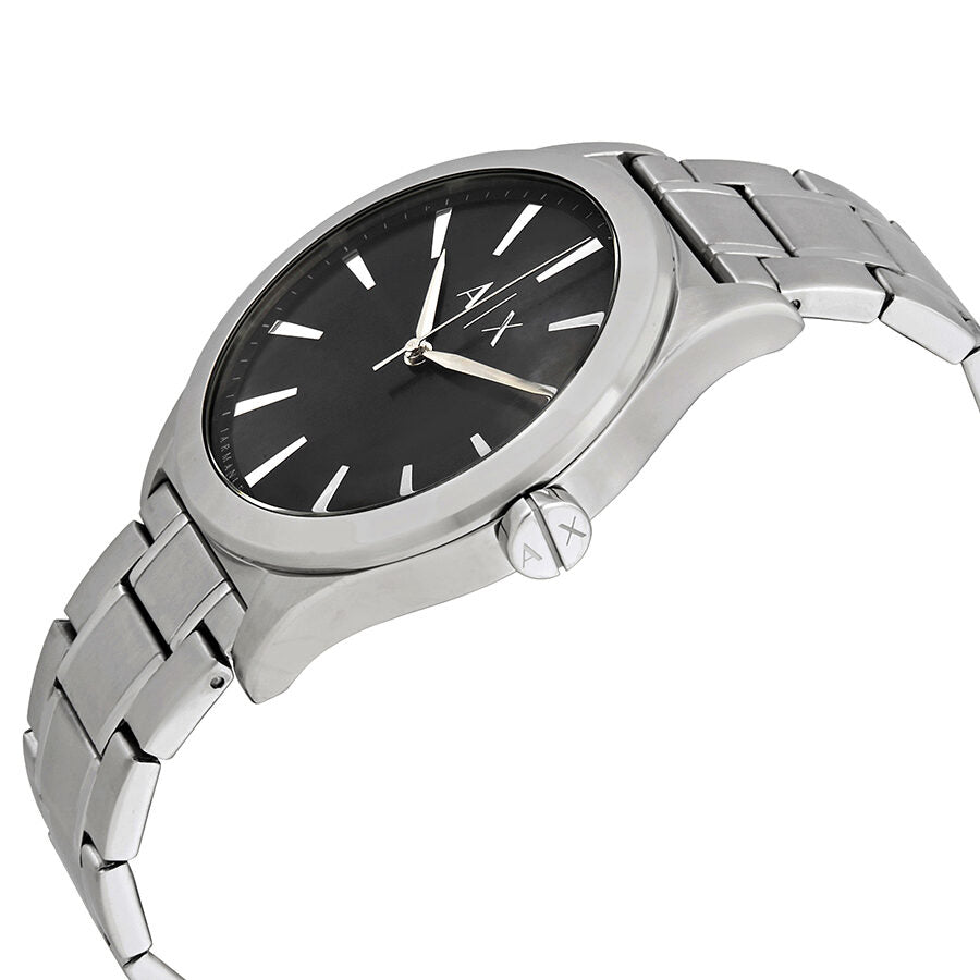Armani Exchange Nico Analog Black Dial Silver Steel Strap Watch For Men - AX2320 Buy Now By Armani Exchange