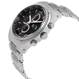 Armani Exchange The Driver Chronograph Black Dial Silver Steel Strap Watch For Men - AX1612 Buy Now By Armani Exchange