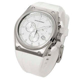 Emporio Armani Sportivo Analog Quartz White Dial White Rubber Strap Watch For Men - AR6103 Buy Now By Emporio Armani