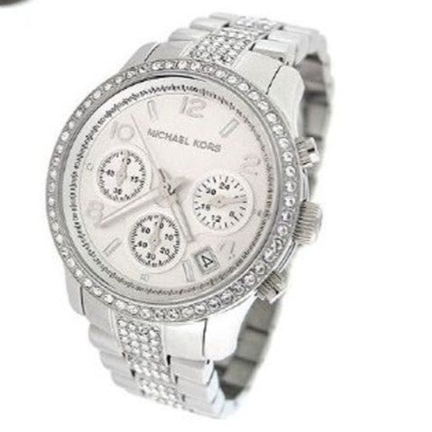 Michael Kors Bradshaw Silver Dial Silver Steel Strap Watch For Women - MK5108 Buy Now By Michael Kors