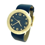Marc Jacobs Blade Blue Dial Blue Leather Strap Watch for Women - MBM1224 Buy Now By Marc Jacobs