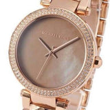 Michael Kors Parker Rose Gold Dial with Diamonds Rose Gold Steel Strap Watch for Women - MK6426 Buy Now By Michael Kors