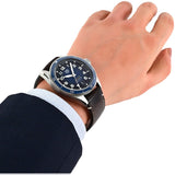 Tag Heuer Autavia Calibre 5 Automatic Blue Dial Brown Leather Strap Watch for Men - WBE5116.FC8266 Buy Now By Tag Heuer