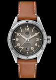 Tag Heuer Autavia Isograph Grey Dial Calfskin Brown Leather Strap Watch for Men - WBE5111.FC8267 Buy Now By Tag Heuer
