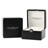 Maurice Lacroix Aikon Automatic Black Dial Silver Steel Strap Watch For Men - AI6008-SS002-330-1