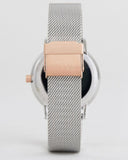 Armani Exchange Lola Analog White Dial Silver Mesh Strap Watch For Women - AX5537 Buy Now By Armani Exchange