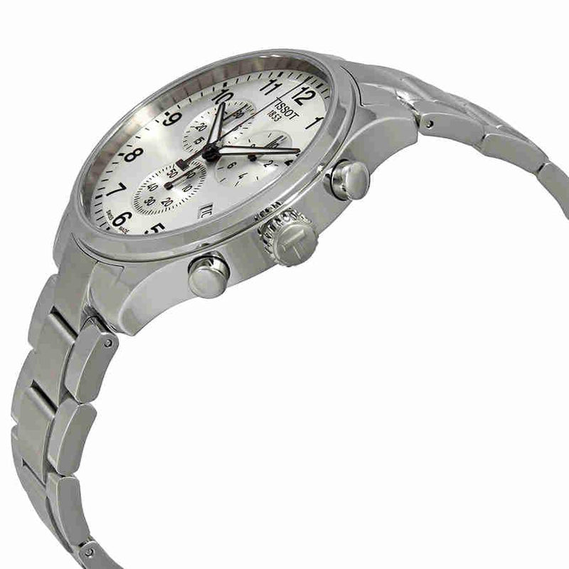 Tissot Chrono XL Classic Silver Dial Silver Steel Strap Watch For Men - T116.617.11.037.00 Buy Now By Tissot