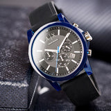 Armani Exchange Outerbanks Chronograph Black Dial Black Silicone Strap Watch For Men - AX1339 Buy Now By Armani Exchange