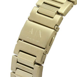 Armani Exchange Banks Chronograph Black Dial Gold Steel Strap Watch For Men - AX1721 Buy Now By Armani Exchange