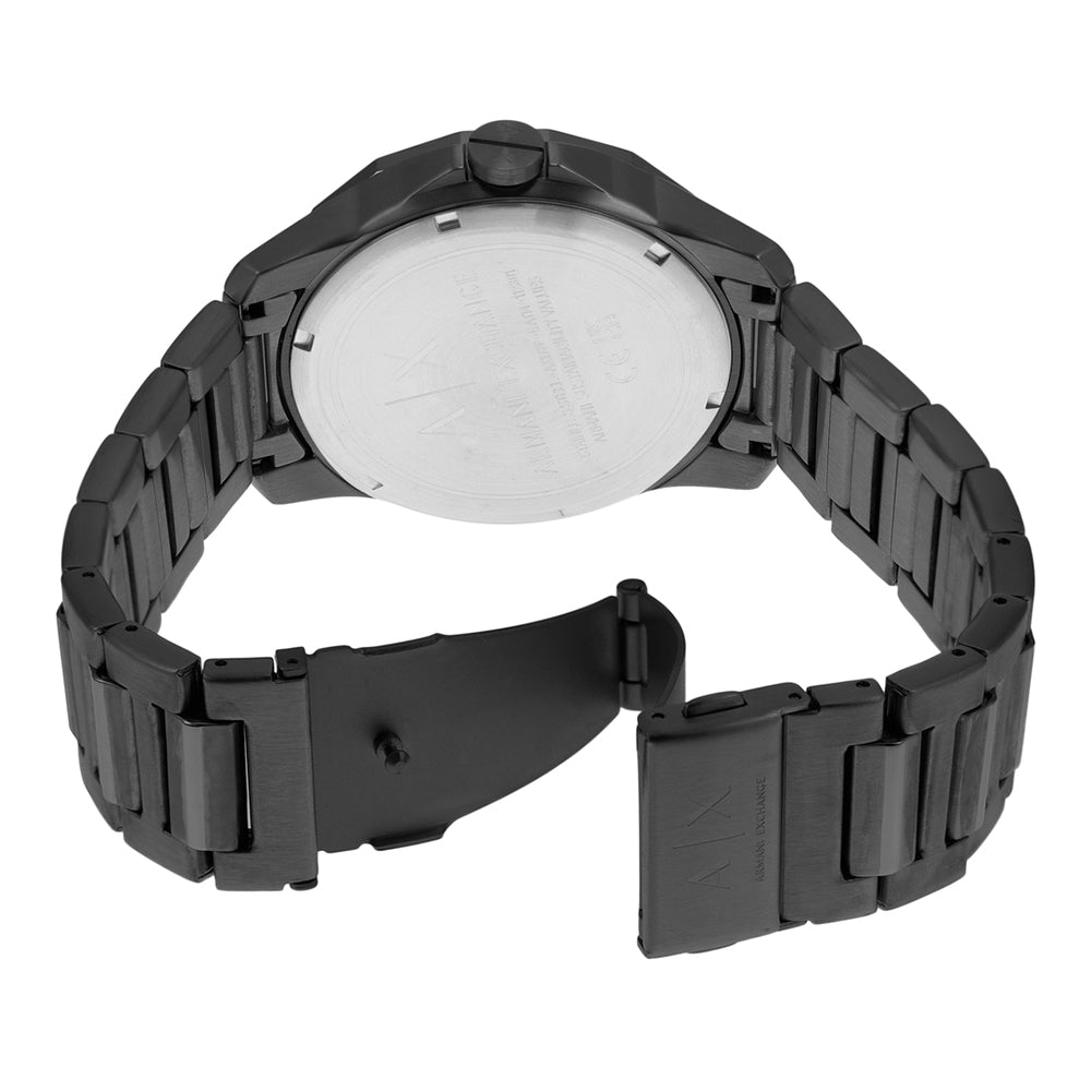 Armani Exchange Banks Chronograph Blue Dial Grey Steel Strap Watch For Men - AX1731 Buy Now By Armani Exchange