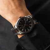 Armani Exchange Nico Analog Black Dial Silver Steel Strap Watch For Men - AX2320 Buy Now By Armani Exchange