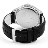 Armani Exchange Hampton Chronograph Black Dial Black Leather Strap Watch For Men - AX2101 Buy Now By Armani Exchange