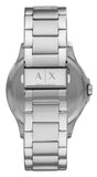Armani Exchange Hampton Chronograph Black Dial Silver Steel Strap Watch For Men - AX2103 Buy Now By Armani Exchange