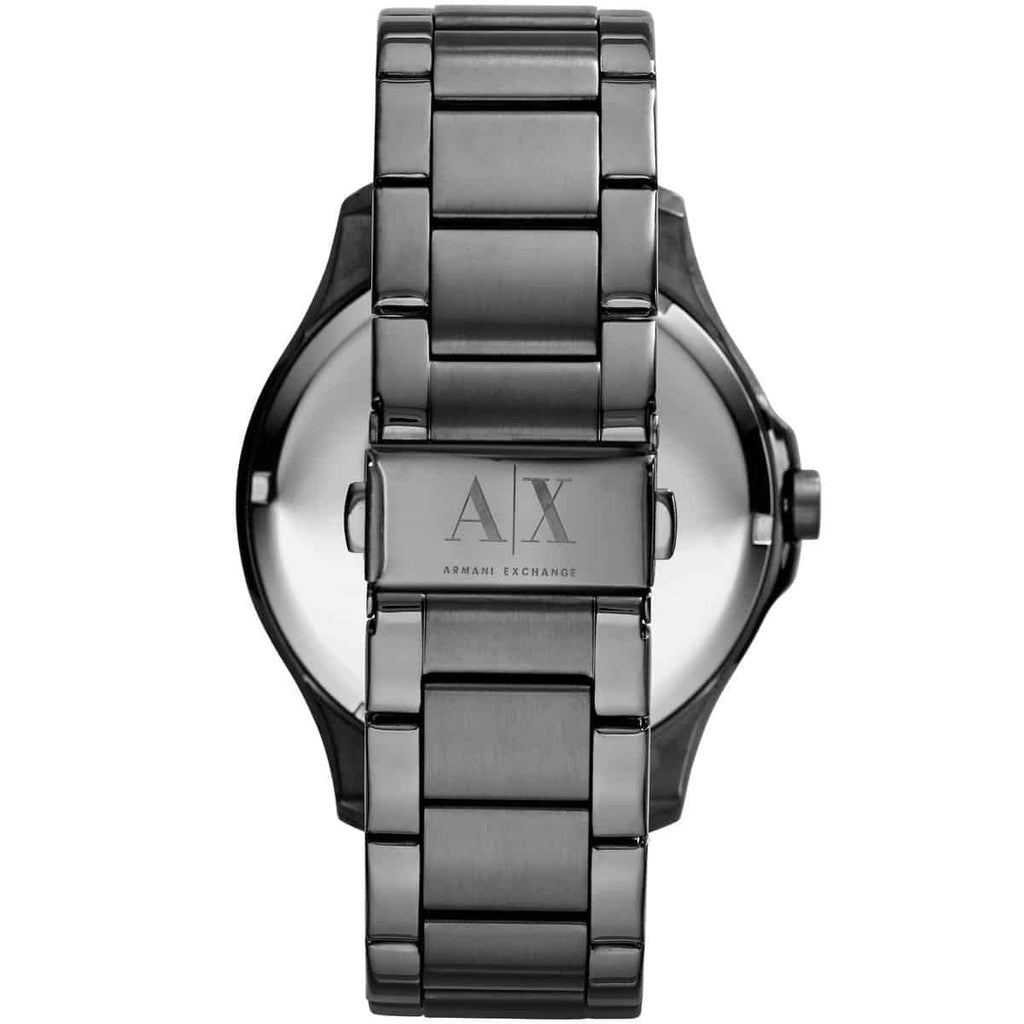 Armani Exchange Hampton Chronograph Grey Dial Grey Steel Strap Watch For Men - AX2135 Buy Now By Armani Exchange