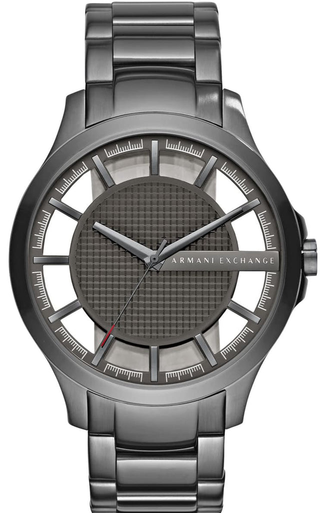 Armani Exchange Hampton Chronograph Grey Dial Grey Steel Strap Watch For Men - AX2188 Buy Now By Armani Exchange