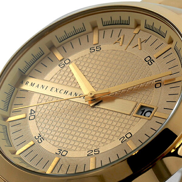 Armani Exchange Hampton Chronograph Gold Dial Gold Steel Strap Watch For Men - AX2415 Buy Now By Armani Exchange