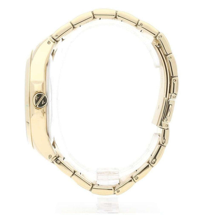 Armani Exchange Hampton Chronograph Gold Dial Gold Steel Strap Watch For Men - AX2415 Buy Now By Armani Exchange