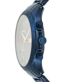 Armani Exchange Hampton Chronograph Blue Dial Blue Steel Strap Watch For Men - AX2430 Buy Now By Armani Exchange