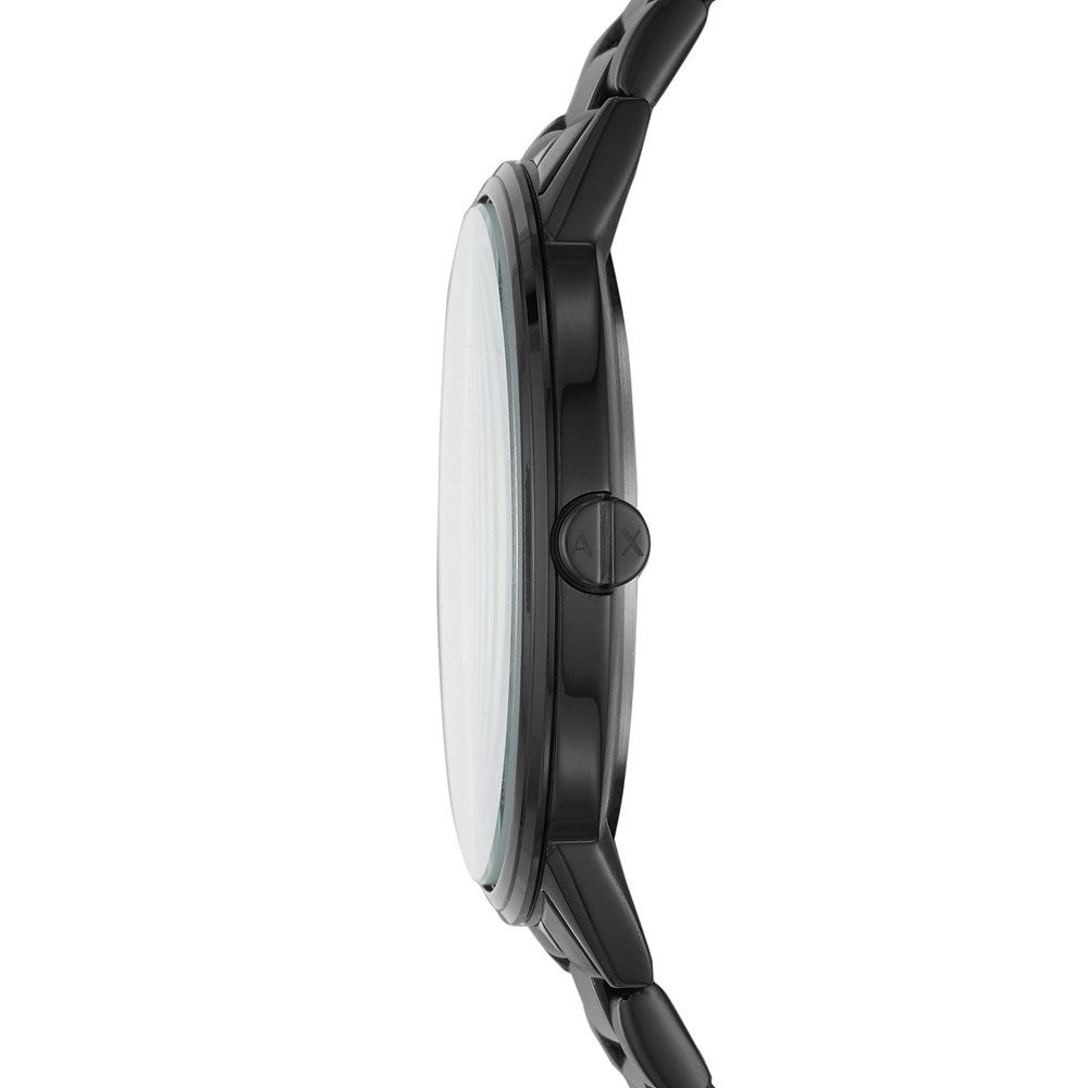 Armani Exchange Cayde Analog Black Dial Black Steel Strap Watch For Men - AX2701 Buy Now By Armani Exchange