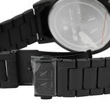 Armani Exchange Cayde Chronograph Black Dial Black Steel Strap Watch for Men - AX2748 Buy Now By Armani Exchange