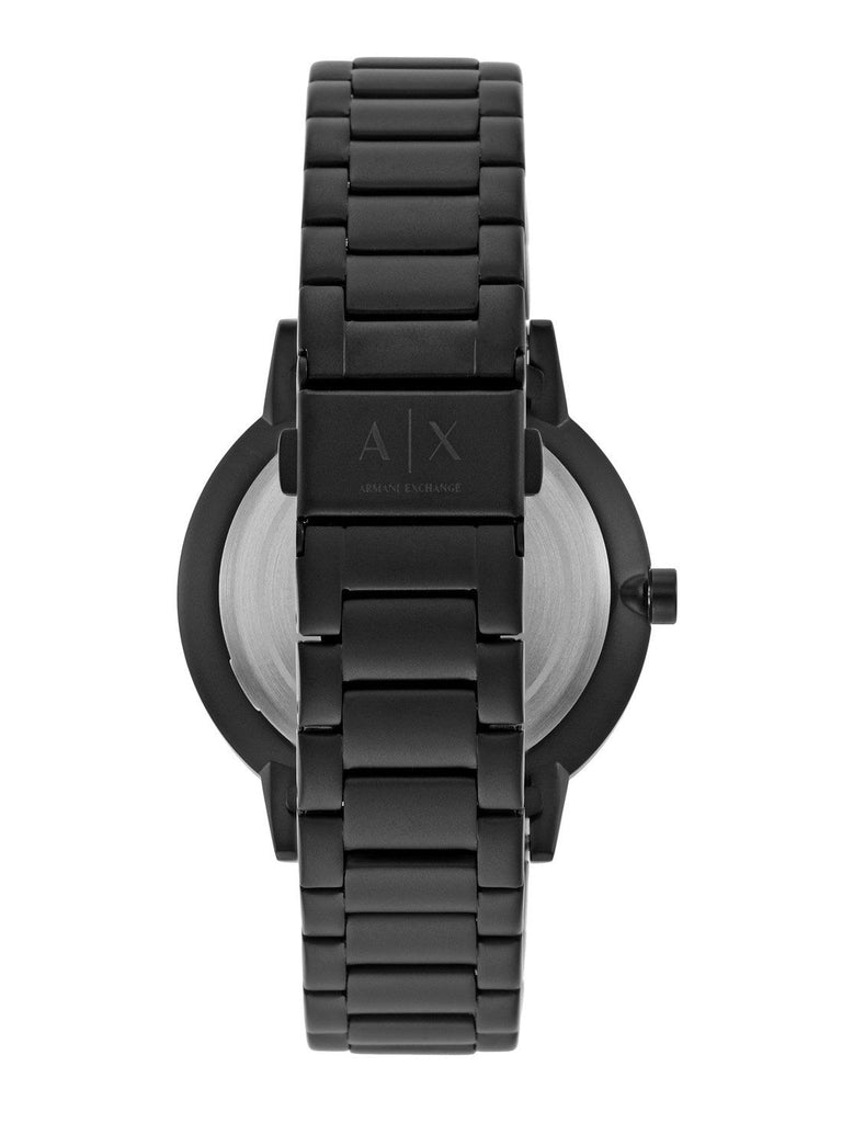 Armani Exchange Cayde Chronograph Black Dial Black Steel Strap Watch for Men - AX2748 Buy Now By Armani Exchange