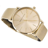 Armani Exchange Lola Analog Gold Dial Gold Mesh Strap Watch For Women - AX5536 Buy Now By Armani Exchange