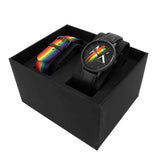 Armani Exchange Cayde Analog Black Dial Black Leather Strap Watch For Men - AX7120 Buy Now By Armani Exchange