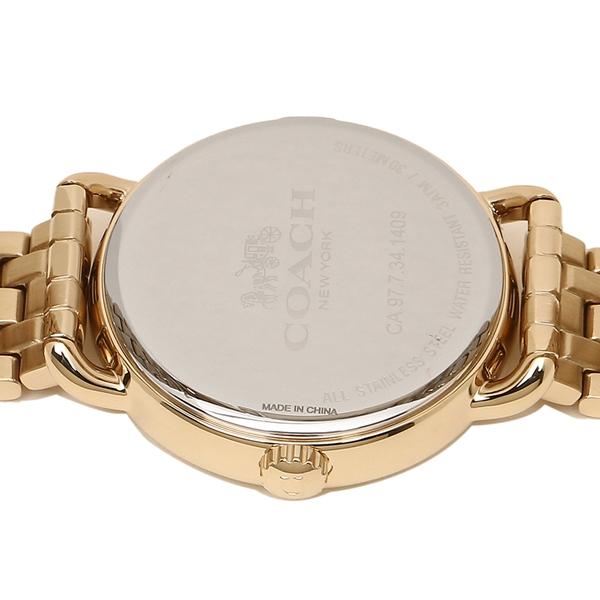 Coach Delancey Black Dial Gold Stainless Steel Strap Watch For Women - 14502813 Buy Now By Coach