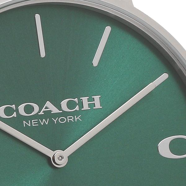 Coach Charles Green Dial Black Leather Strap Watch for Men - 14602436 Buy Now By Coach