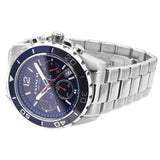 Coach Kent Chronograph Blue Dial Silver Steel Strap Watch for Men - 14602555 Buy Now By Coach
